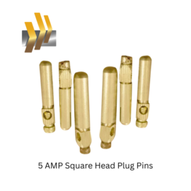 5 AMP Square Head Plug Pins