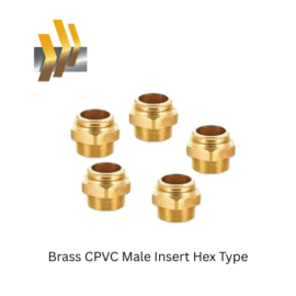 Brass CPVC Male Insert Hex Type