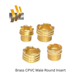 Brass CPVC Male Round Insert