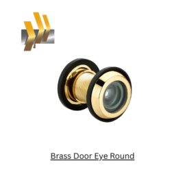 Brass Door Eye Round