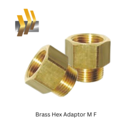 Brass Hex Adaptor M F