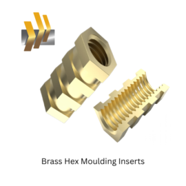 Brass Hex Moulding Inserts