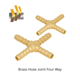 Brass Hose Joint Four Way