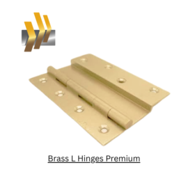 Brass L Hinges Premium