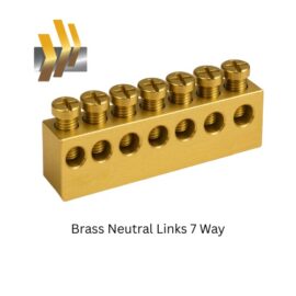 Brass Neutral Links 7 Way