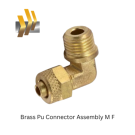 Brass Pu Connector Assembly M F