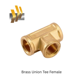 Brass Union Tee Female