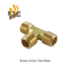 Brass Union Tee Male