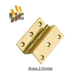 Brass Z Hinges
